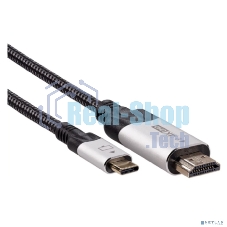 Кабель-адаптер VCOM CU423VA-1.8 HDMI A(m) -->USB 3.1 Type-Cm 4K@60Hz, 1,5 м 4895182218451
