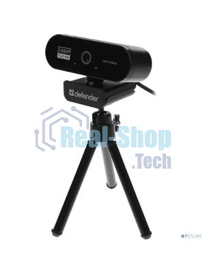 Веб-камера G-lens 2580 FullHD 1920x1080, 30 кадр/с, USB Type-A, микрофон (шумоподавление), автоматическая фокусировка, автоосвещение, штатив в комплекте