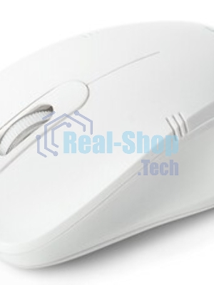 Мышь проводная Crown CMM-502 белый, 1000 dpi, USB, кнопки - 3