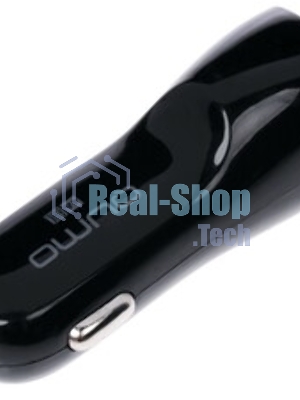 Автомобильное зарядное устройство QUMO 3A, 2 USB, 1A+2A черный
