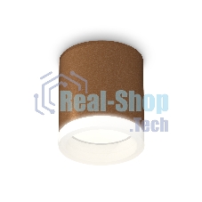 Светильник Ambrella Light XS6304040 SCF/FR кофе песок/белый матовый MR16 GU5.3 (C6304, N6245)