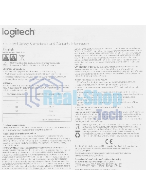 Гарнитура Logitech PC Headset 960 Stereo чёрный, проводная, USB