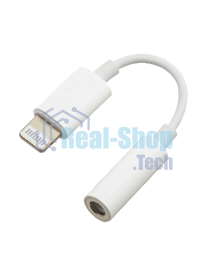Переходник USB Cablexpert CCA-LM3.5F-01-W, Lightning/Jack3.5F, белый
