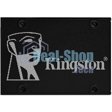 Накопитель SSD Kingston KC600, 2Tb, SATA III, 2.5