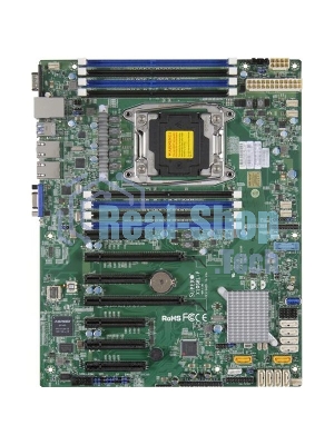 Материнская плата Supermicro MBD-X11SCL-F-B, LGA 1151, Intel C242, 4xDDR4, 6xSATA, 1xM.2, 1xPCI-E 3.0 x16, 1xPCI-E 3.0 x8, 2xPCI-E 3.0 x4, 1xVGA, 2x 1Gb LAN, 2xUSB 2.0, 5xUSB 3.1 Gen 1, 2xCOM, 1x TPM, Micro-ATX, OEM
