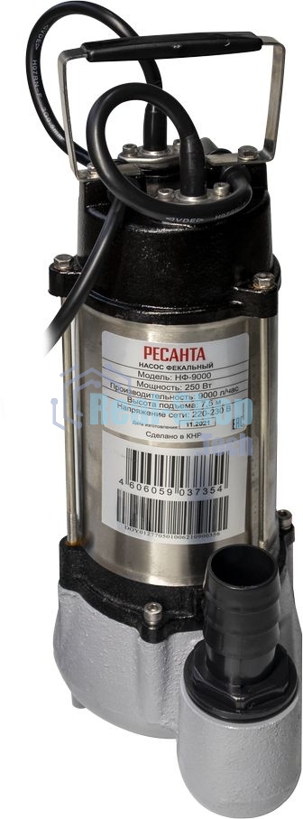 Фекальный насос НФ-9000 Ресанта