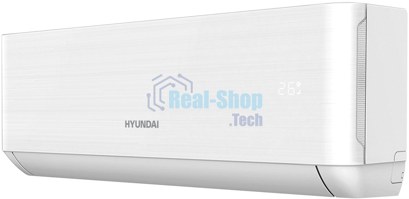 Кондиционер сплит-система Hyundai HAC-24i/T-PRO инвертор, 24000 BTU, 70 м², 31/47 дБ, охлаждение, обогрев, осушение, белый