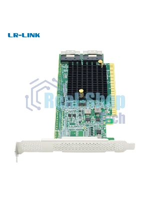 Адаптер для SSD PCIe x16 to Two SlimSAS SFF-8654 8i Retimer Adapter