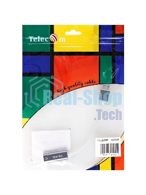 Переходник аудио USB2.0(M)-->3.5мм F (гнездо) Telecom 0.1м
