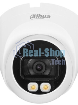 Видеокамера IP Dahua DH-IPC-HDW2439TP-AS-LED-0360B 3.6-3.6мм цветная корп.:белый