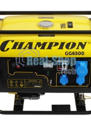 Электрогенератор бензиновый Champion GG6500, 5 кВт, 97 дБ, 72 кг