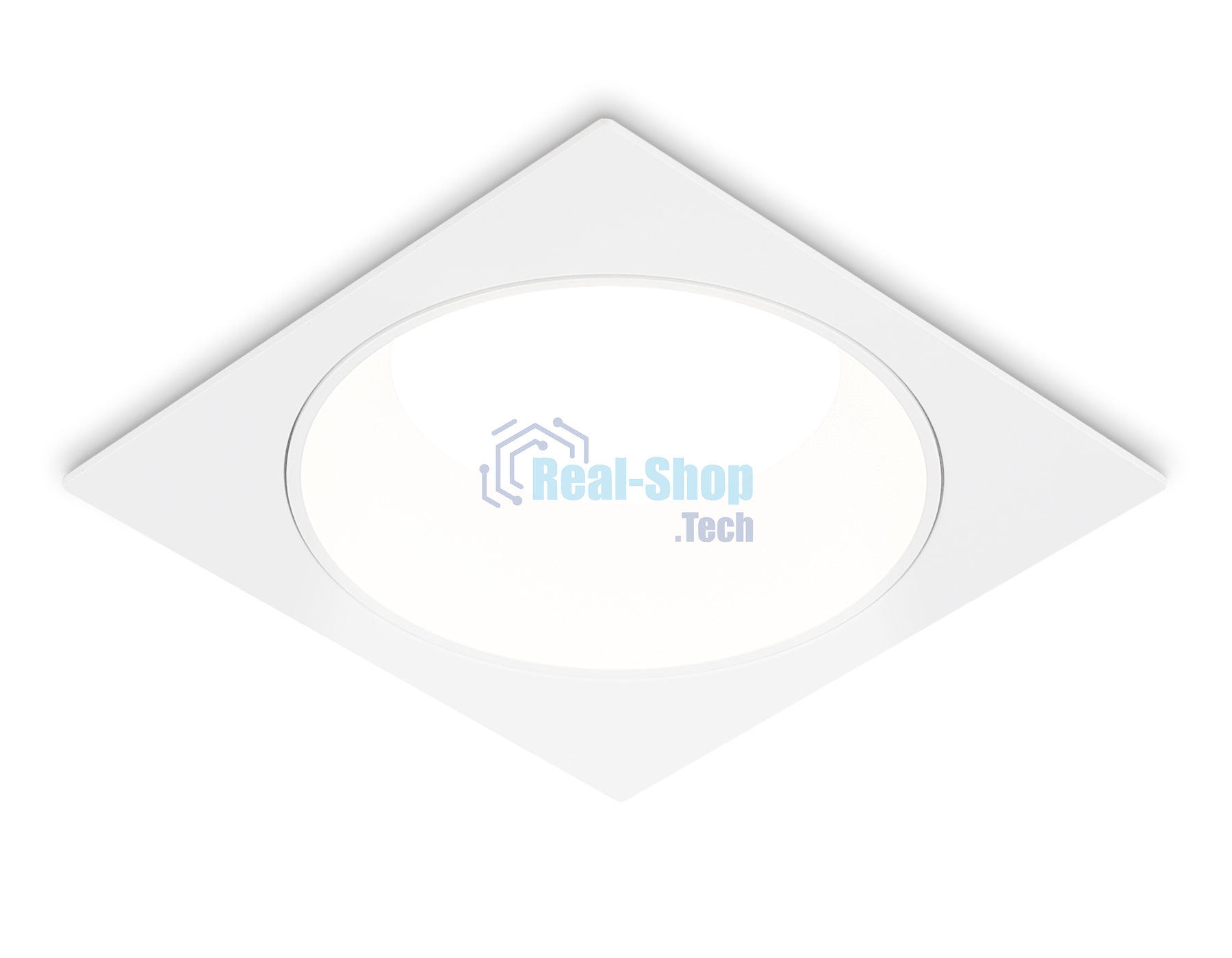 Светильник Ambrella light TN52337 SWH белый песок GX53 max 12W 115*115*25