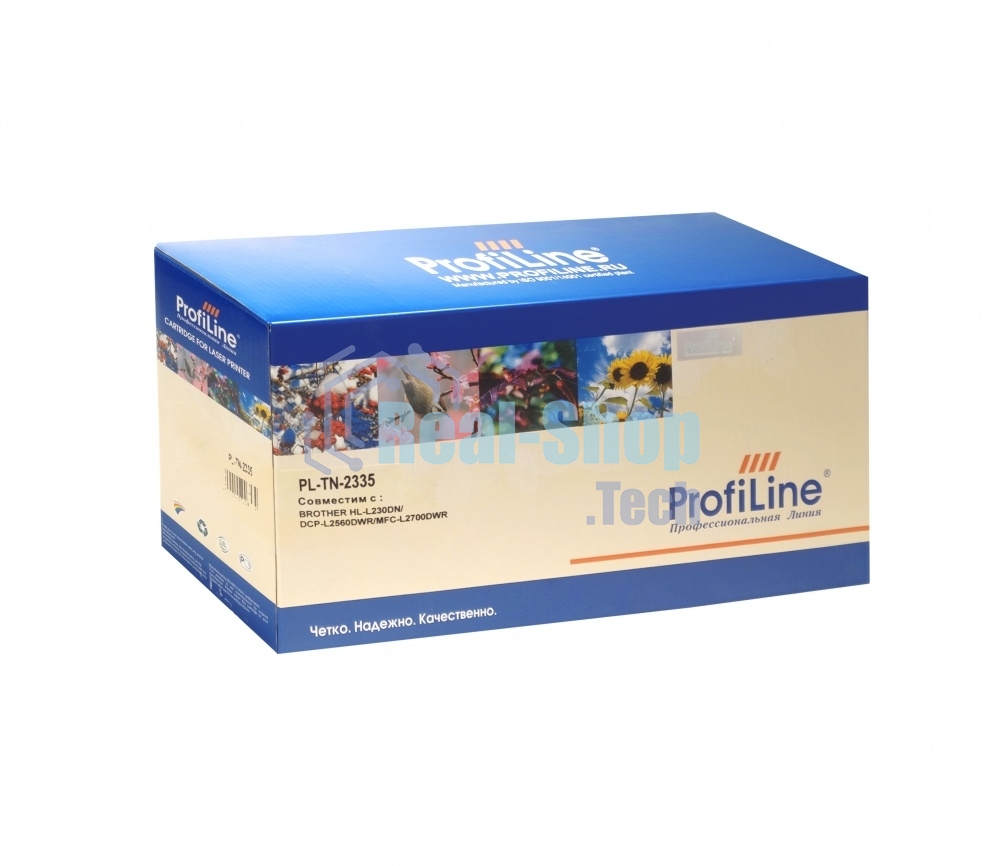 Картридж ProfiLine PL-TN-2335(для оригинального Drum) для Brother DCP L2540DNR/L2560DWR/L2520DWR/L2500DRMFC/MFC L2720DWR/L2700DWR/L2740DWR/L2700WR/HL L2365DWR/L2340DWR/L2360DNR/L2300DR 1200 копий