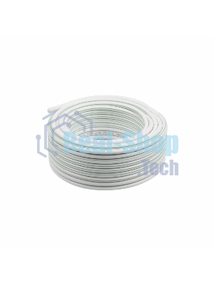 Кабель коаксиальный PROconnect SAT 703B, 75 Ом, CCS/Al/Al, 75%, бухта 50 м, белый