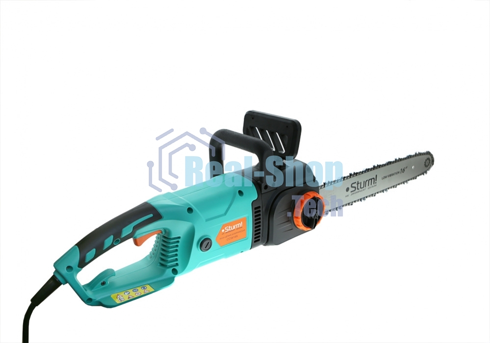 Пила электрическая цепная Sturm! CC2616SL, 2.6кВт, прод двиг, пл. пуск, SDS, шина 16