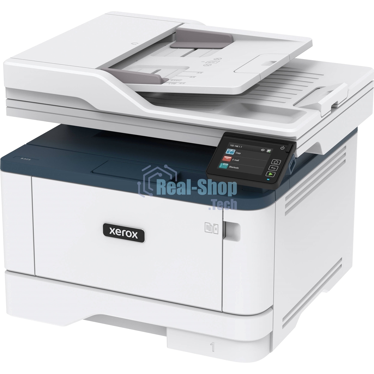МФУ лазерное Xerox B305 (B305V_DNI), A4, ч/б, печ. до 38 стр/мин., скан. до 46 стр/мин. (ч/б) 20 стр/мин. (цвет), 600x600dpi, USB, RJ-45, Wi-Fi