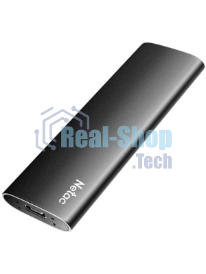 Внешний SSD Netac Z SLIM, 2TB, USB 3.2 Gen 2 Type-C, R/W 550/480, черный