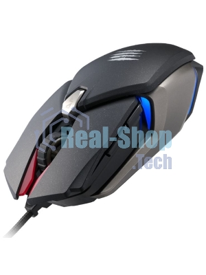 Мышь проводная Mad Catz B.A.T. 6+ черный, 16000 dpi, USB, кнопки - 10