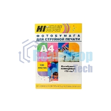 Фотобумага матовая односторонняя (Hi-image paper) A4, 170 г/м, 100 л.