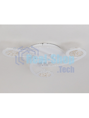 Потолочный светодиодный светильник FA4475/3 WH белый 66W 3000K+BL/4200K+PU/3000K+6400K D560*75 (ПДУ ИК)