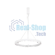 Подвесной светодиодный светильник Ambrella light FL5844/1+3 WH белый 40W 3000K/4200K/6400K D600*1200 (без ПДУ)