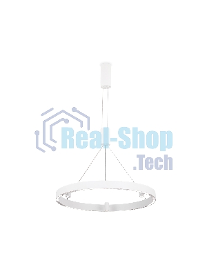 Подвесной светодиодный светильник Ambrella light FL5844/1+3 WH белый 40W 3000K/4200K/6400K D600*1200 (без ПДУ)
