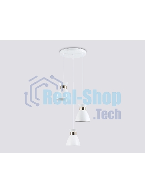 Светильник Ambrella light TR8467/3 WH/FGD белый/золото E27/3 max 60W D340*1000