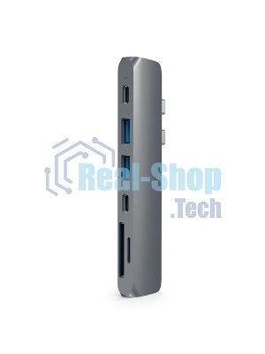 Док-станция Satechi ST-CMBPM, USB Type-C, HDMI/Thunderbolt 3/USB Type-C/SD/microSD/USB 3.0, USB