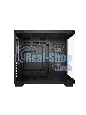 Компьютерный корпус без блока питания PCCOOLER C3 T500 BK, Panoramic Mid Tower, Black, TG, 0.7 SPCC, no fans ATX, mATX, mITX 175/400/200мм 1x2.5