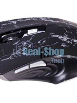 Мышь проводная Crown Gaming CMXG-600 черный, 2200 dpi, USB, кнопки - 6