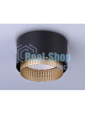 Светильник Ambrella light TN71275 BK/GD черный/золото GX53 max 12W D95*62