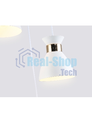 Светильник Ambrella light TR8467/3 WH/FGD белый/золото E27/3 max 60W D340*1000