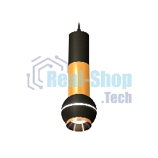 Светильник Ambrella XP1102030 SBK/PYG черный песок/золото желтое полированное MR16 GU5.3 LED 3W 4200K