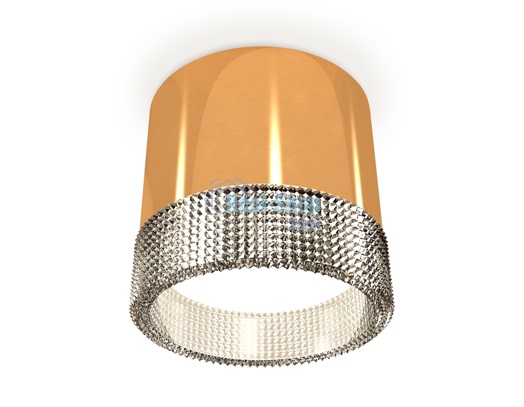 Светильник Ambrella Light XS8121020 PYG/CL золото желтое полированное/прозрачный GX53 (C8121, N8480)
