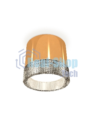 Светильник Ambrella Light XS8121020 PYG/CL золото желтое полированное/прозрачный GX53 (C8121, N8480)