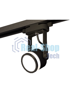 Светильник Ambrella light XT6602080 PBK/SBK/FR черный полированный/черный песок/белый матовый MR16 GU10 (C6602, N6221)