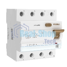 Устройство защитного отключения Werkel 3P+N 63 A 30m А АС  6 kА W914P636