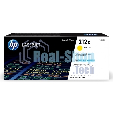 Картридж лазерный Cartridge HP 212X для CLJ Enterprise M554/M555/M578, желтый (10 000 стр.)