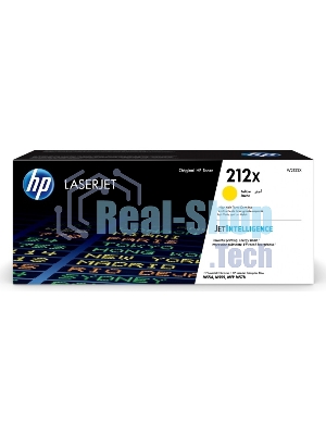 Картридж лазерный Cartridge HP 212X для CLJ Enterprise M554/M555/M578, желтый (10 000 стр.)