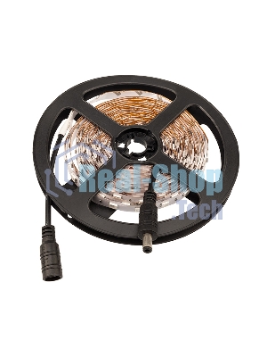 Лента светодиодная открытая, 10 мм, IP23, SMD 5050, 60 LED/m, 12 V, цвет свечения желтый