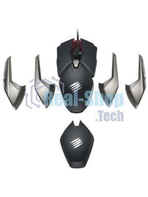Мышь проводная Mad Catz B.A.T. 6+ черный, 16000 dpi, USB, кнопки - 10