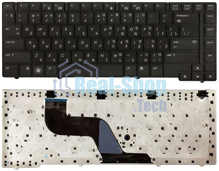 Клавиатура для ноутбука HP Probook 6440b 6445b 6450b 6455b черная