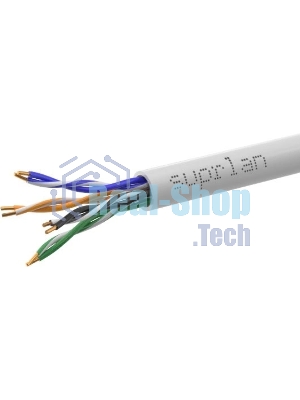 Кабель информационный Suprlan Standard 01-0320-1 cat.5e U/UTP 4 пары 24AWG LSZH универсальный 305м серый