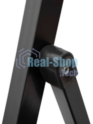 Стремянка ZALGER 9910-3 Jet черный 3 cт с ковриком сталь