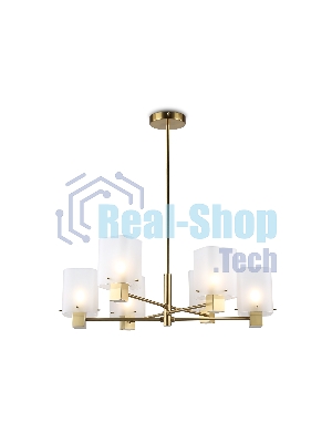 Люстра Ambrella light LH57031/6 BS/SM латунь/дымчатый E14/6 max 40W D690*690