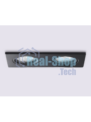Светильник встраиваемый TN102461/2 BK черный GU5.3 160*81*28