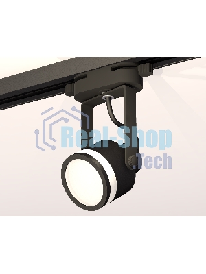 Светильник Ambrella light XT6602080 PBK/SBK/FR черный полированный/черный песок/белый матовый MR16 GU10 (C6602, N6221)