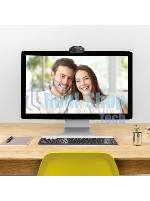 Веб-камера Logitech C310 HD 1280x720, 30 кадр/с, USB Type-A, микрофон (шумоподавление), автоосвещение, универсальное крепление