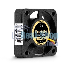 Вентилятор для корпуса ExeGate EP04010S3P черный, 40 мм, 7500 об/мин, 36 дБ, 3 pin