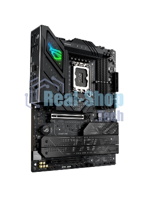 Материнская плата ASUS ROG STRIX B860-F GAMING WIFI, LGA 1851, Intel B860, 4xDDR5, 4xSATA, 4xM.2, 1xPCIe 5.0 x16, 1xPCIe 4.0 x16, 1xDP, 1xHDMI, 1x 2.5Gb LAN, 1xUSB 20Gbps, 1xUSB 10Gbps, 6xUSB-A 5Gbps, 2xUSB 2.0, 3x3.5 мм, 7.1, ATX